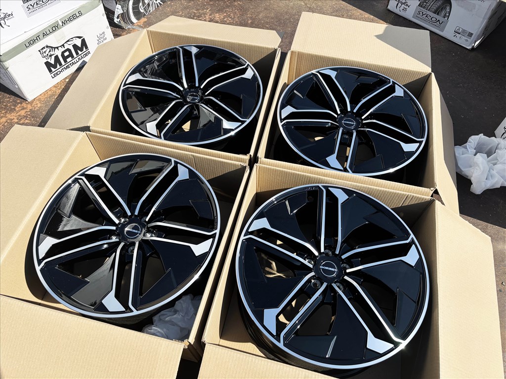 Borbet 20" 5x112 ÚJ bicolor alufelni 20 coll Audi VW A4 A6 Passat 2. kép