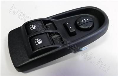 Ablakemelő kapcsoló bal tükörállítóval 12>14 - DAILY - 5801484207, 5801399646 -  - IVECO EREDETI Eredeti új 5801484207