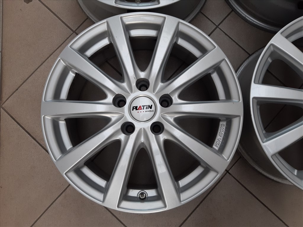  5x115 Platin alufelni 7x17 ET40 Chevrolet Opel Astra Insignia Zafira C TPMS 3. kép