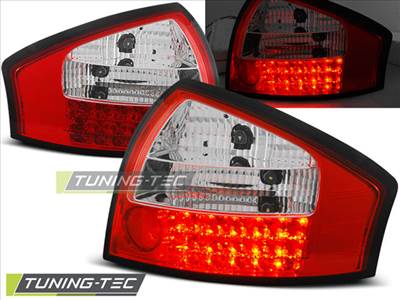 AUDI A6 05.97-05.04 RED WHITE LED  Tuning-Tec Hátsó Lámpa