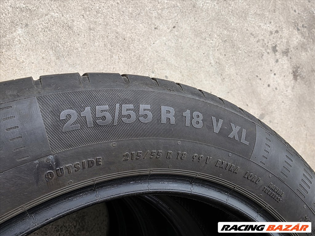 215/55R18 Continental garnitúra nagyon jó állapotban eladó! 6. kép