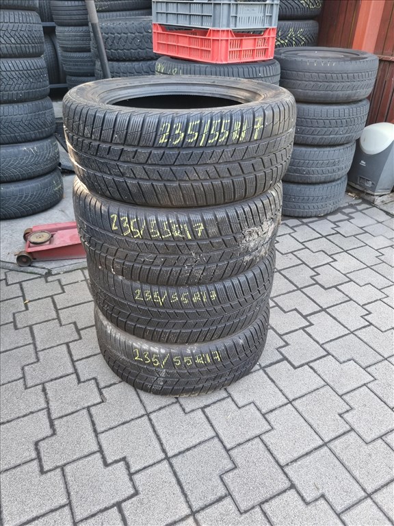  235/5517" újszerű Barum Polaris 5 téli gumi 4db  1. kép