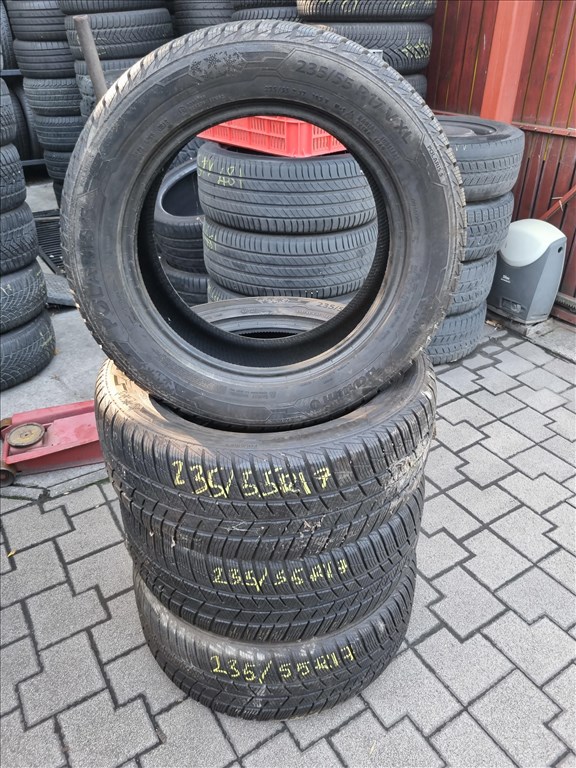  235/5517" újszerű Barum Polaris 5 téli gumi 4db  2. kép