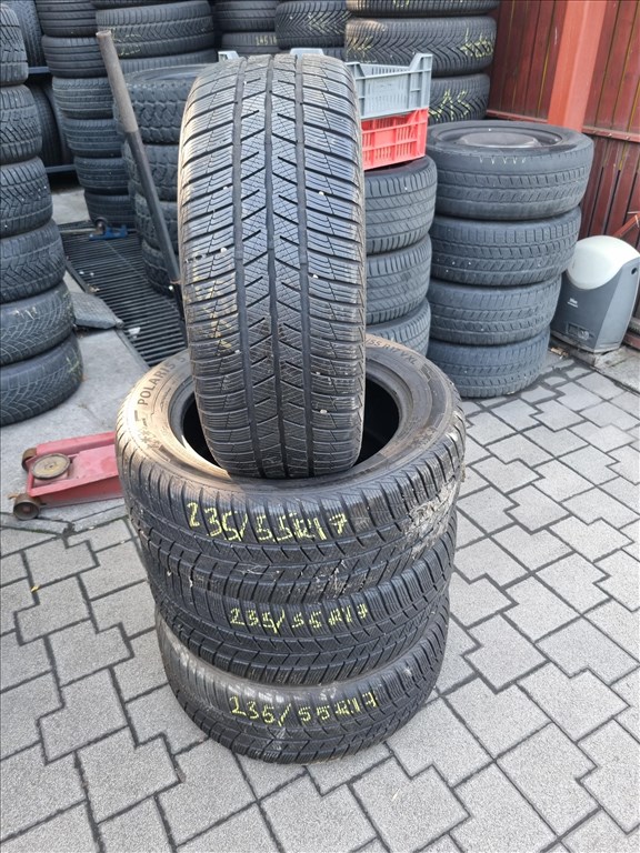  235/5517" újszerű Barum Polaris 5 téli gumi 4db  3. kép