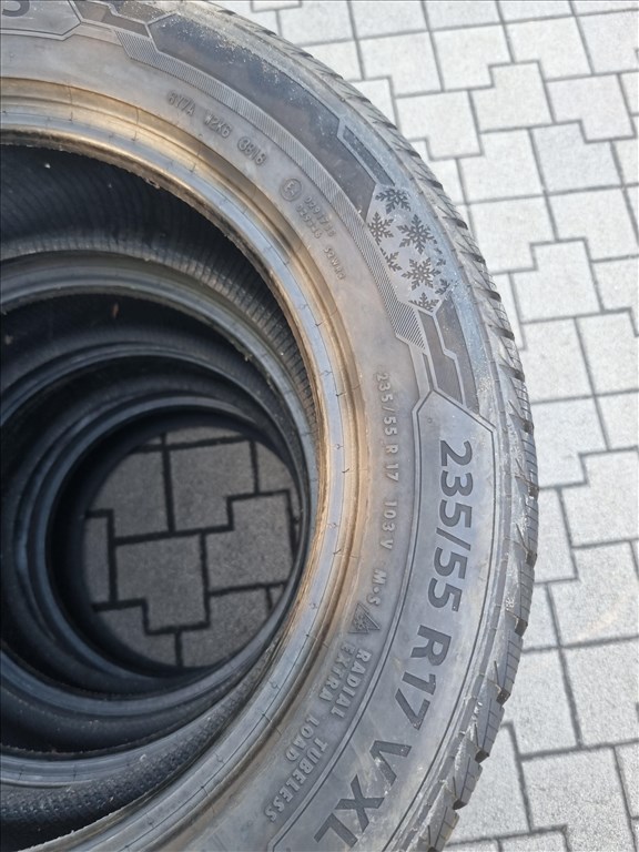  235/5517" újszerű Barum Polaris 5 téli gumi 4db  5. kép