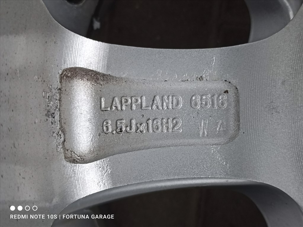 5x114,3 16" DBV 'Lappland' használt alufelni garnitúra 7. kép