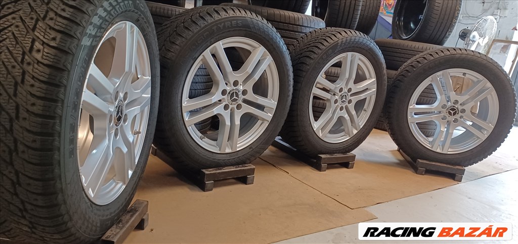 Mercedes GLA GLB W247 5x112 7,5x18 235/55 R18 téli gumikkal 4db.9,5mm 8. kép
