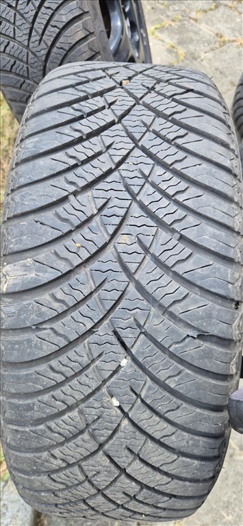  5x100 lyukosztású 15" használt alufelni, rajta 195/50 használt négyévszakos gumi gumi  8. kép