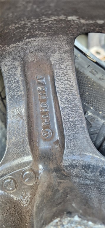  5x100 lyukosztású 15" használt alufelni, rajta 195/50 használt négyévszakos gumi gumi  13. kép