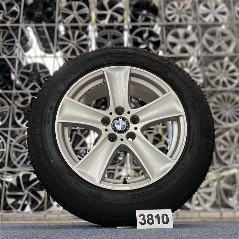 (3810) BMW 18 gyári alufelni felni, 5x120, 235/60 R18 téli gumi, X5 1. kép