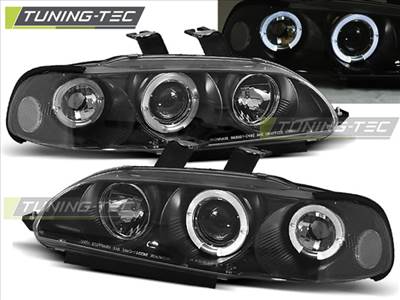 HONDA CIVIC 4D Angel Eyes 09.91-08.95 FEKETE  Tuning-Tec Fényszóró