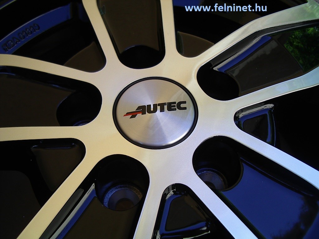 Opel Vivaro, Renault Trafic alufelni 16 col elegáns fekete-polír színben Autec Quantro 2. kép