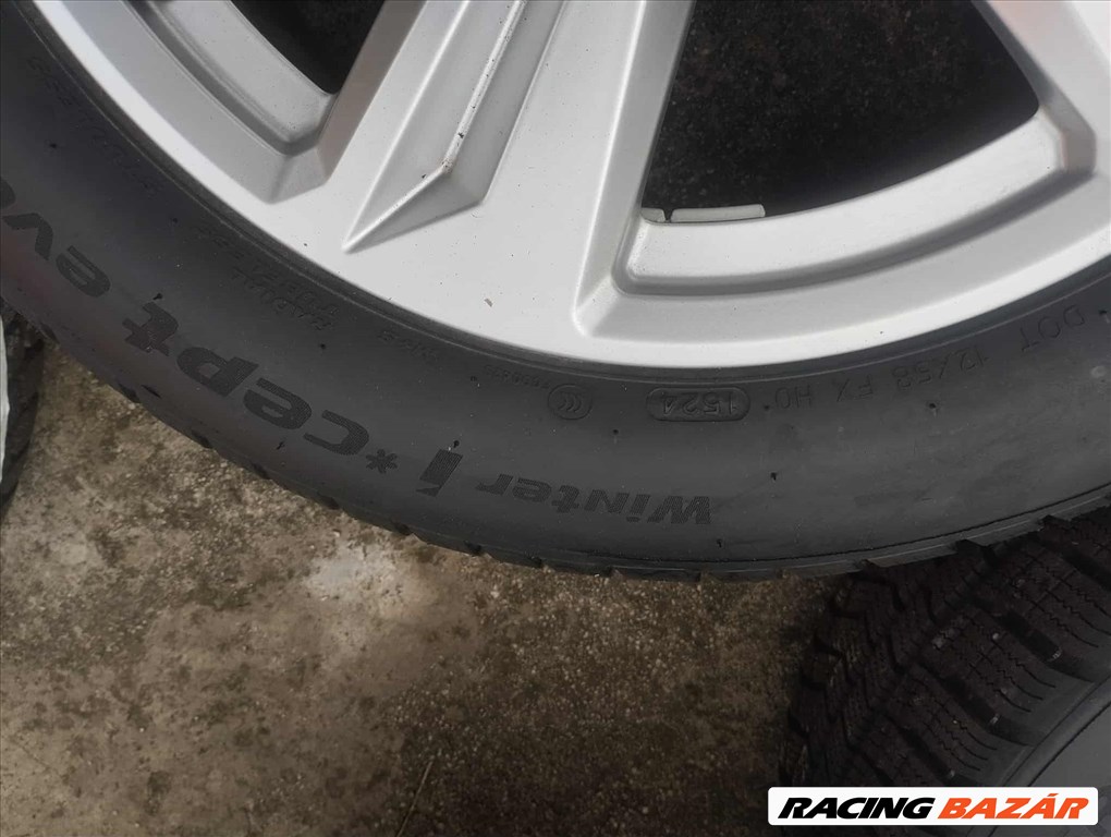 5x112 17 Skoda Octavia gyári - 205/55 r17 " Hankook téli dot24 VW Audi 9. kép