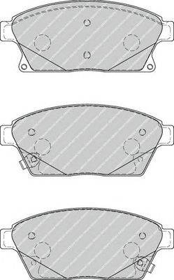 FERODO FDB4264 - fékbetét CADILLAC CHEVROLET OPEL VAUXHALL