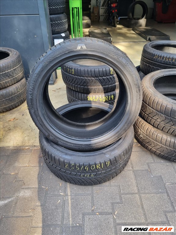  255/4019" újszerű Kumho WinterCraft WP72 téli gumi 2db  2. kép
