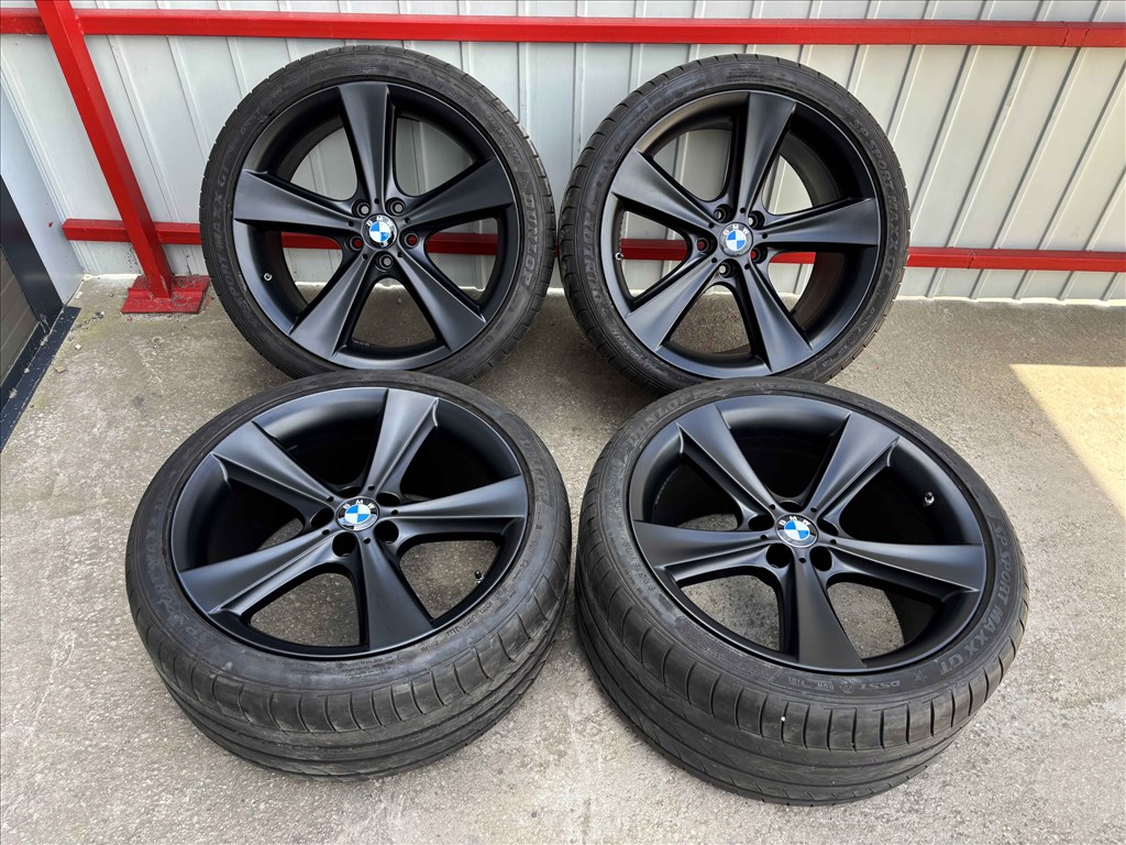 BMW X5 F15 21" 5x120 kétszéles alufelni nyárigumival 21 coll F16 X6 1. kép