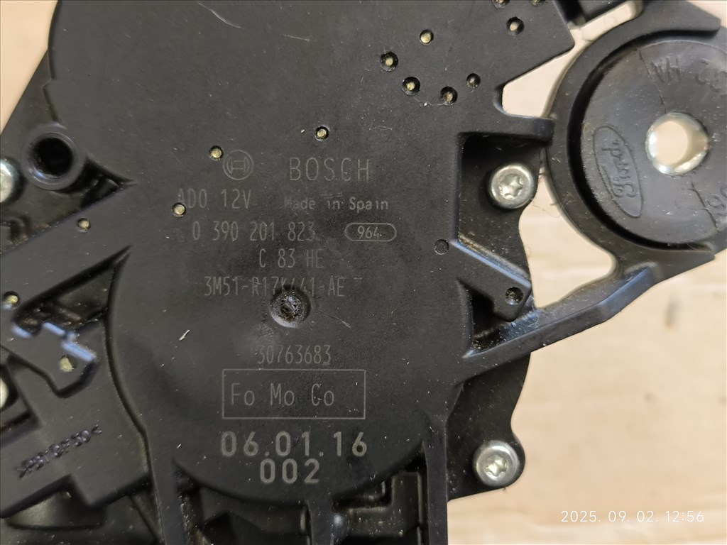 Ford focus mk2 hátsó ablaktörlő motor  3m51r17k441ae 3. kép