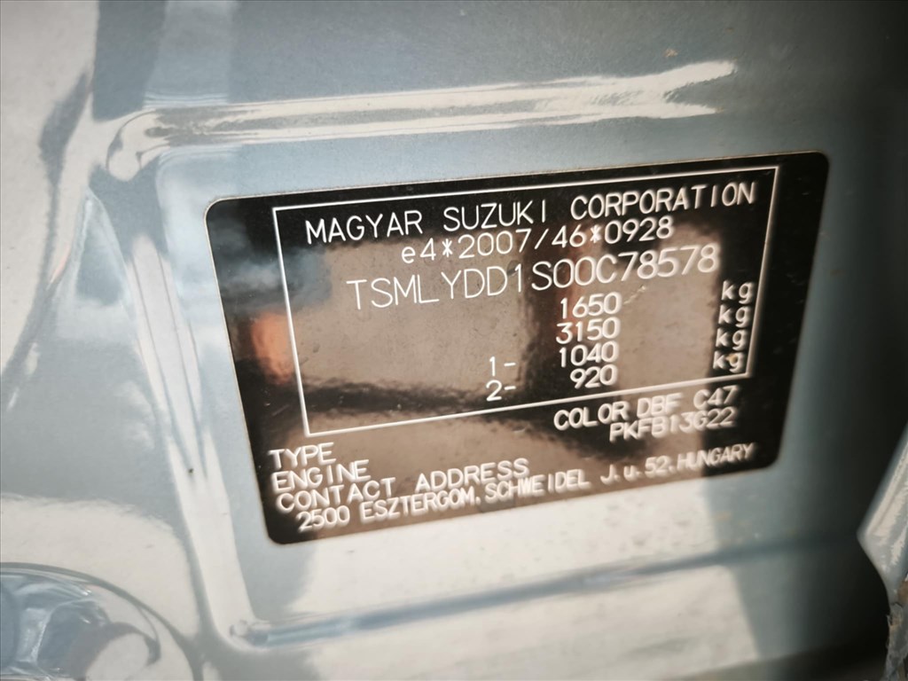 2023 Suzuki Vitara 1,4 Hybrid, manuális -  balkormányos jármű ÉRKEZETT bontási céllal! 8. kép