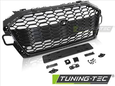 AUDI A4 B9 20- FÉNYES FEKETE PDC Tuning-Tec Hűtőrács