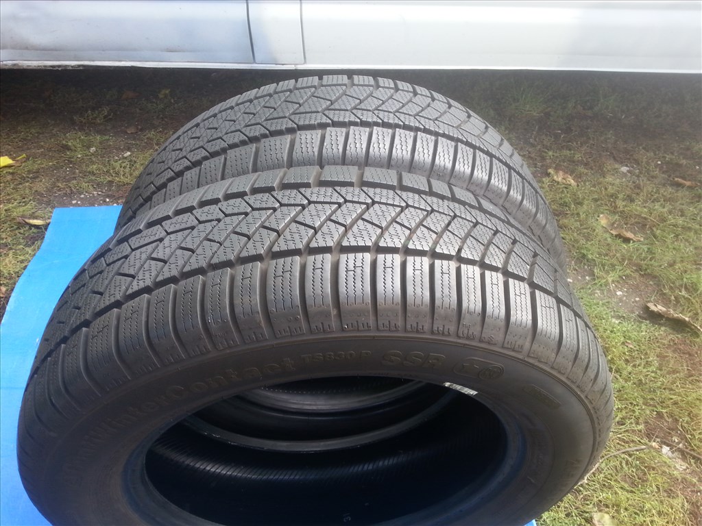  205/60R16 Continental defekttűrő 2 db újszerű téli gumi  3. kép