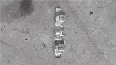 Citroen C4 C5 Peugeot 307 407 Leömlő kipufogócsonk hővédő lemez 7182 1723z0