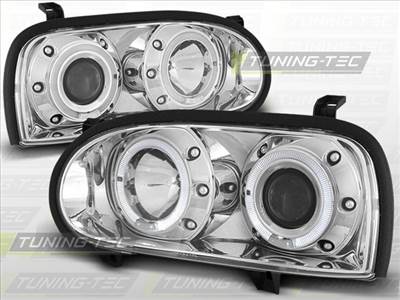 VW GOLF 3 09.91-08.97 ANGEL EYES CHROME Tuning-Tec Fényszóró