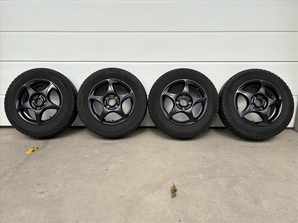 Ronal 4x100 14" alufelnik téli gumikkal olcsón 1. kép