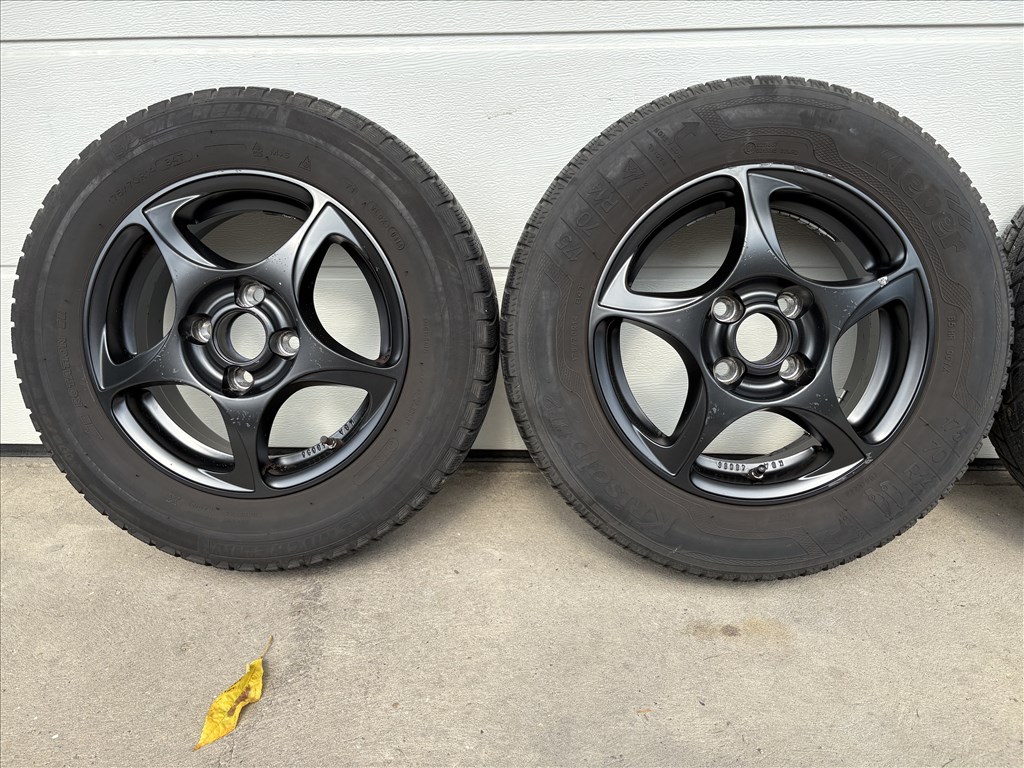 Ronal 4x100 14" alufelnik téli gumikkal olcsón 2. kép