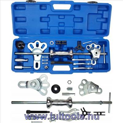 Csapágy és kerékagy lehúzó készlet csúszókalapáccsal 13 részes