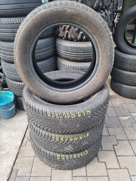  225/6018" újszerű Pirelli Scorpion Winter 2 téli gumi 4db  2. kép