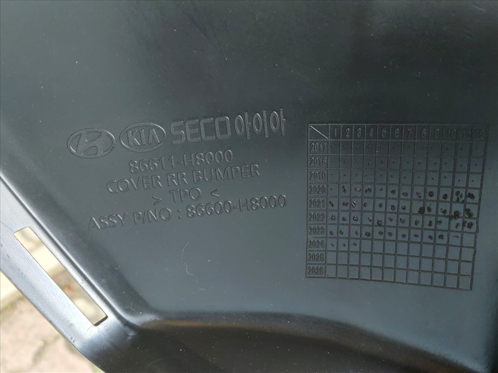 Kia Rio (YB) Hátsó lökhárító  86611h8000 4. kép