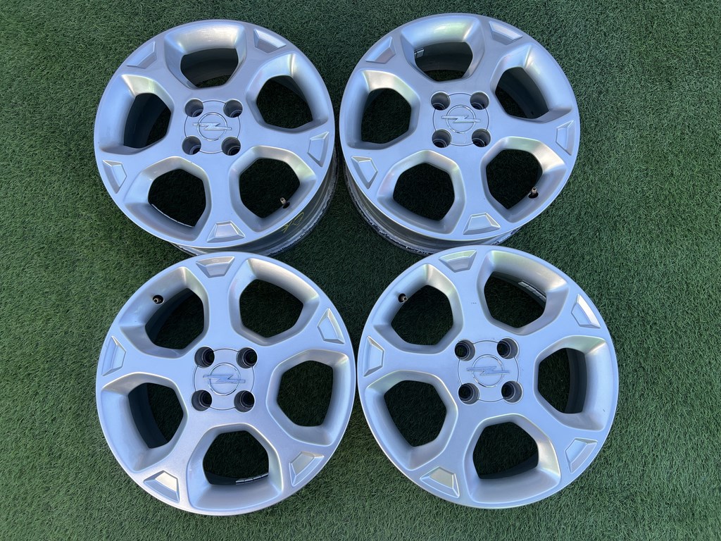 4x100 16" Opel gyári alufelni 6Jx16h2 ET49 1. kép