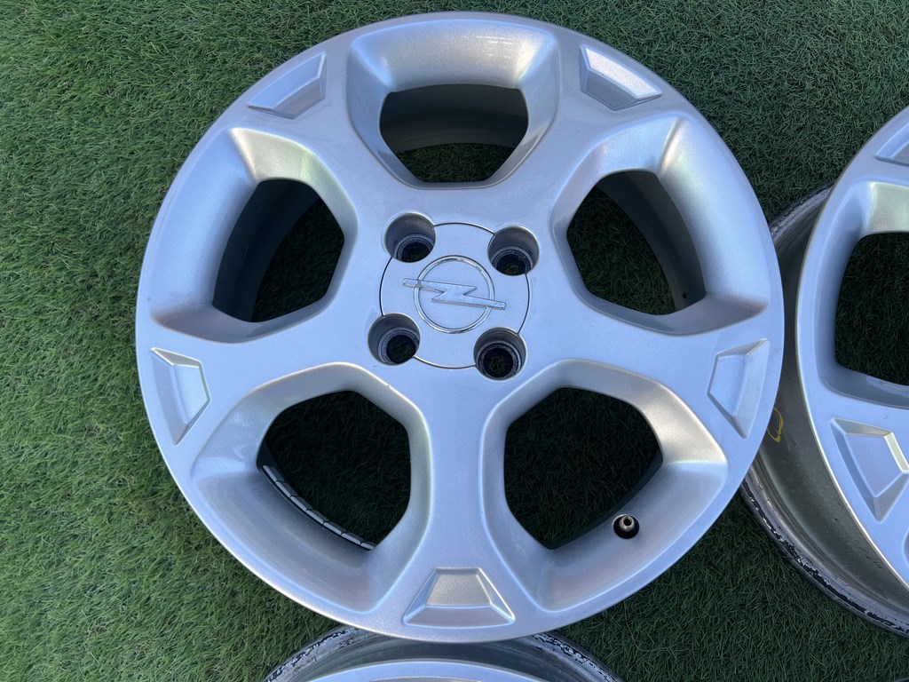 4x100 16" Opel gyári alufelni 6Jx16h2 ET49 5. kép