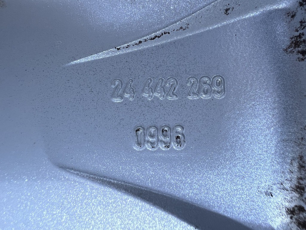 4x100 16" Opel gyári alufelni 6Jx16h2 ET49 8. kép