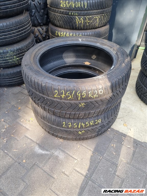  275/4520" újszerű Pirelli Scorpion Winter téli gumi 2db  1. kép