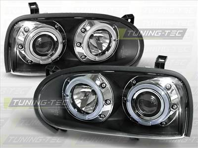 VW GOLF 3 09.91-08.97 ANGEL EYES BLACK Tuning-Tec Fényszóró