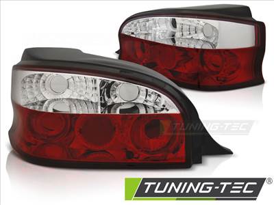 CITROEN SAXO 96-99 RED WHITE Tuning-Tec Hátsó Lámpa