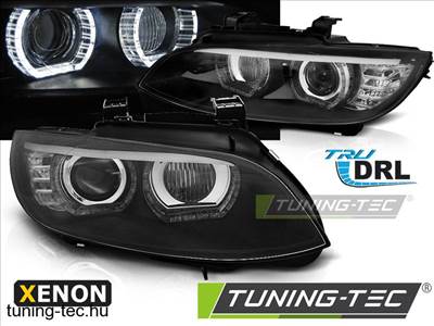 BMW E92/E93 06-10 ANGEL EYES LED BLACK HID Tuning-Tec  Fényszóró
