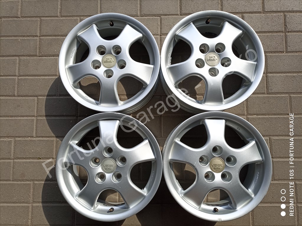 5x114.3 15" Rial 'Viper' használt alufelni garnitúra 1. kép