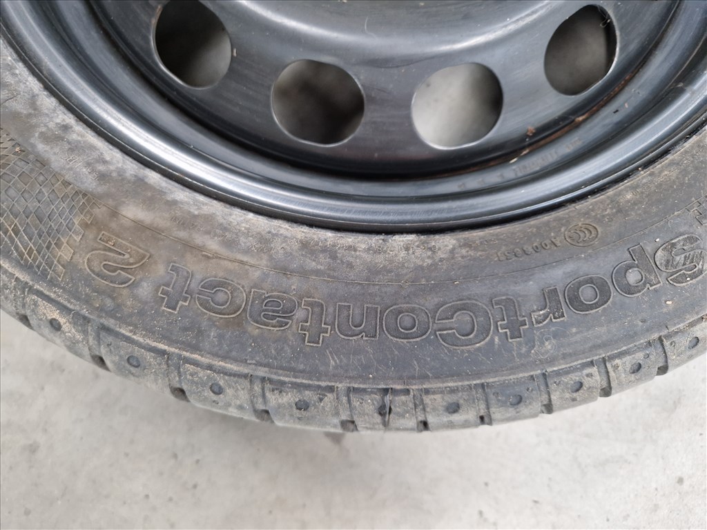 Golf VI pótkerék 5x112 16" , 205/55 Continental nyári gumival (23987) 6. kép