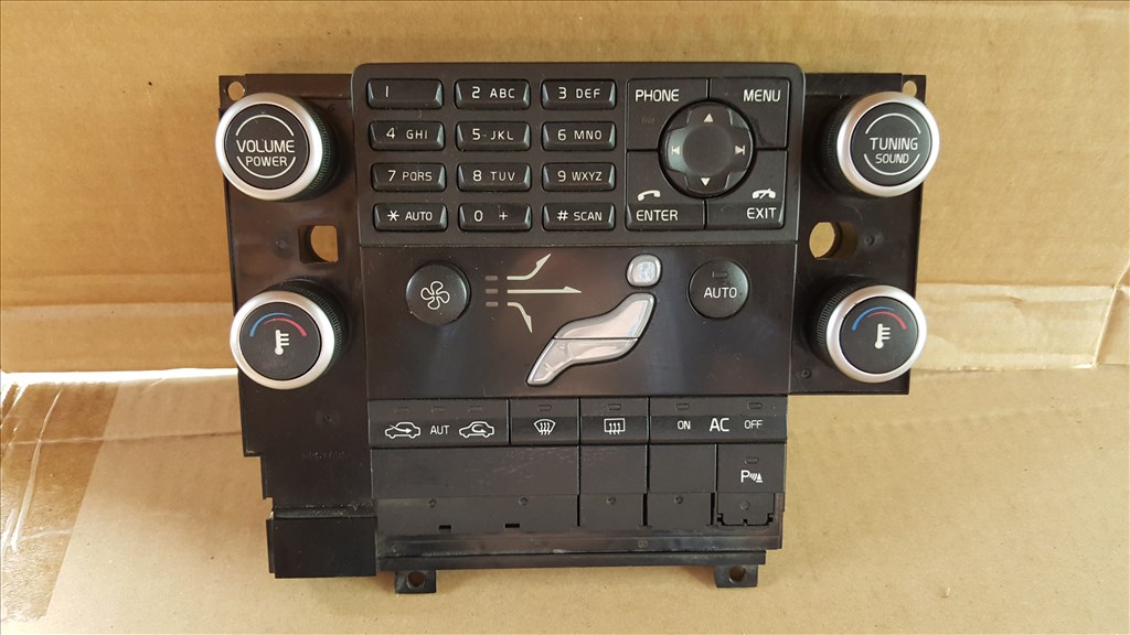 Volvo 30782906 S80 V70 XC70 XC60 fűtésvezérlő 1. kép