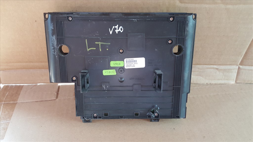 Volvo 30782906 S80 V70 XC70 XC60 fűtésvezérlő 2. kép