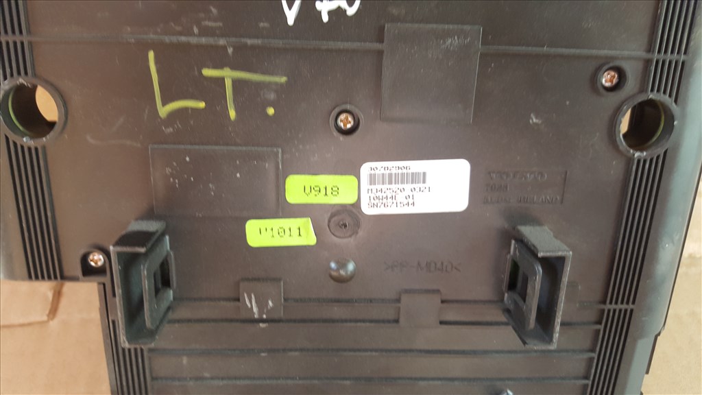 Volvo 30782906 S80 V70 XC70 XC60 fűtésvezérlő 3. kép