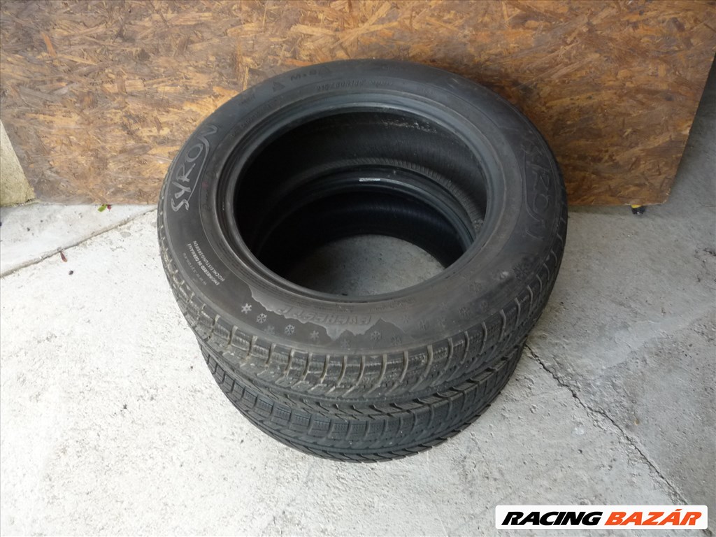215/60R16C Syron téli gumi 2db teljesen újszerű állapotban eladó! 2. kép