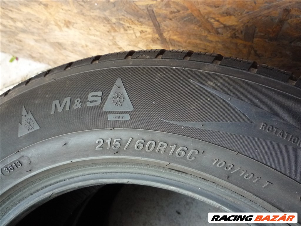 215/60R16C Syron téli gumi 2db teljesen újszerű állapotban eladó! 6. kép