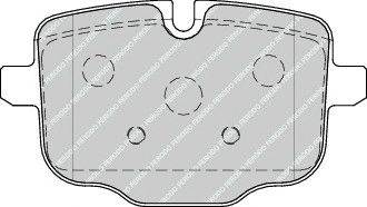 FERODO FDB4381 - fékbetét BMW BUICK ROLLS-ROYCE