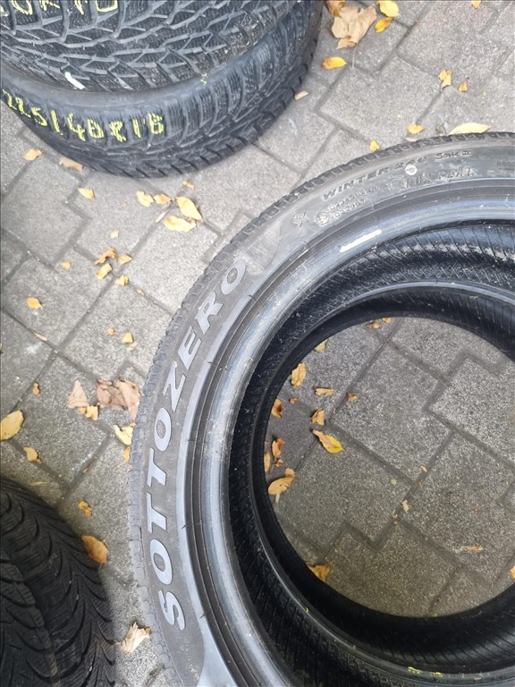  225/4518" újszerű Pirelli Sottozero Winter Serie II  téli gumi 2db  5. kép