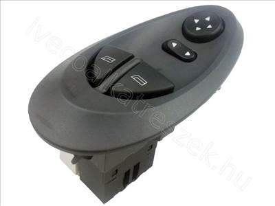 Ablakemelő kapcsoló bal tükörállítóval 99>06 – IVECO DAILY III (1999-2006) – AL70137, 500321137 – ALTOLINE utángyártott 500321137