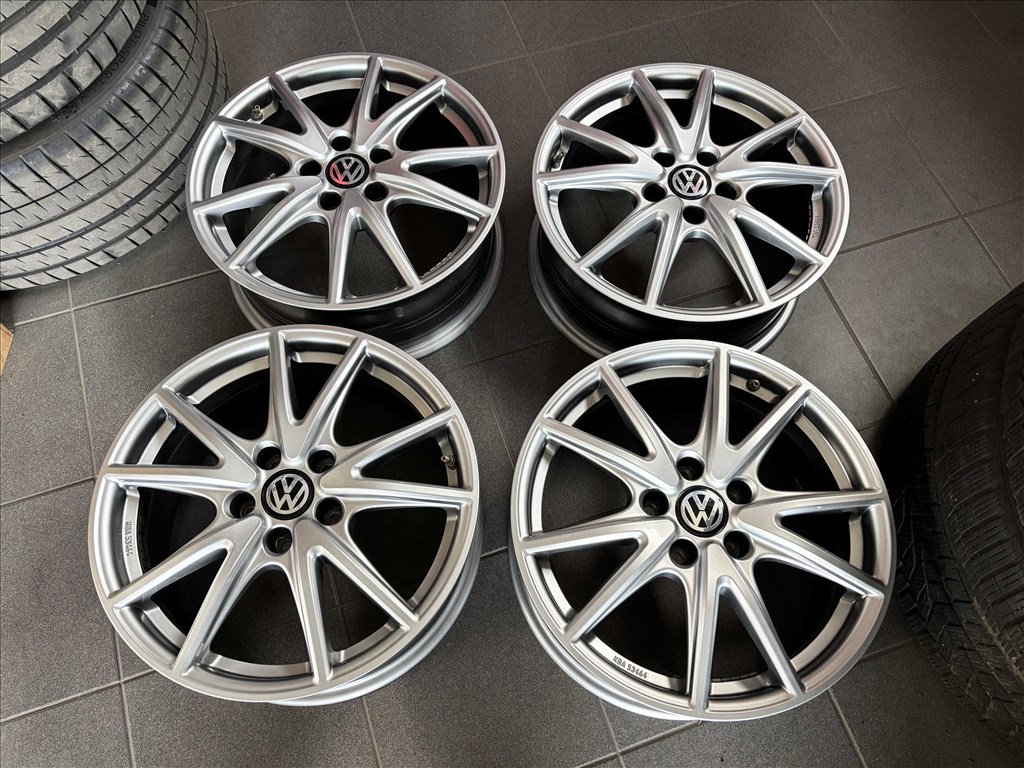VW 17" 5x112 alufelni szett eladó 17 coll Golf Passat Tiguan T rock 6. kép