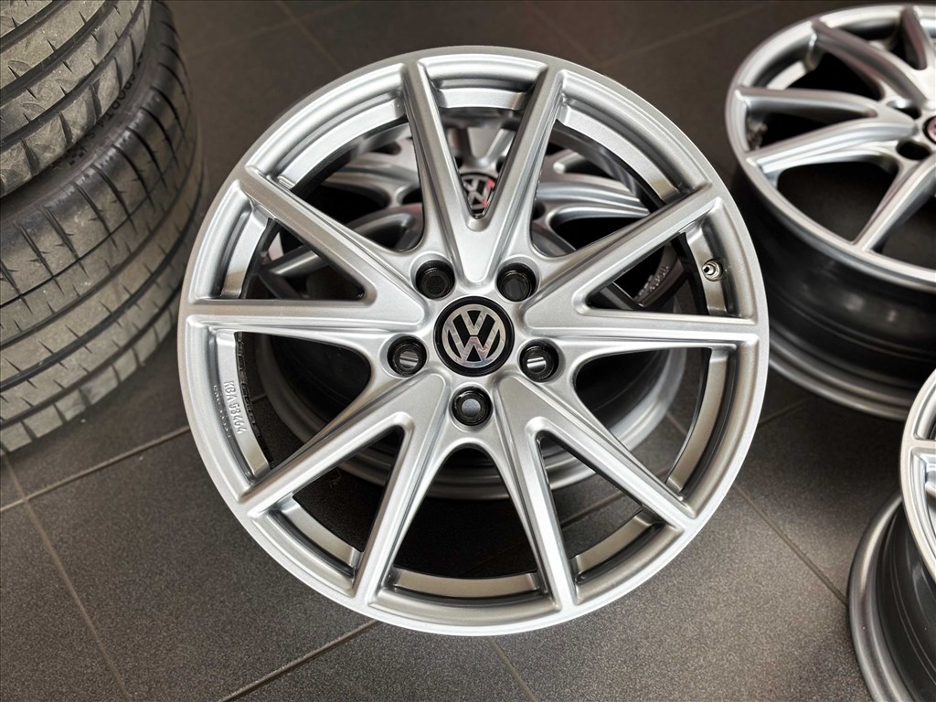 VW 17" 5x112 alufelni szett eladó 17 coll Golf Passat Tiguan T rock 7. kép